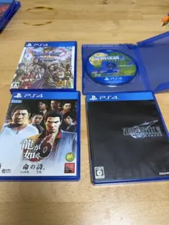 PS4 ソフト 4本セット　サービス価格