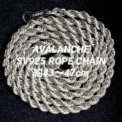 AVALANCHE メンズ SV925 ロープチェーンのサムネイル