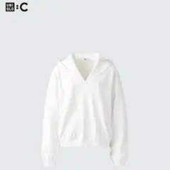 UNIQLOリラックスフーデッドセーター