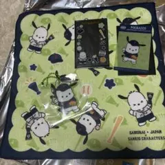 サンリオ侍Japan WBC一番くじ ポチャッコ 野球デザインタオル セット