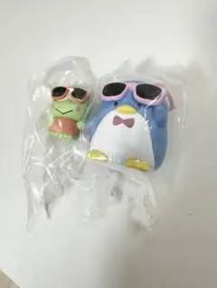 サンリオ　はぴだんぶい　グラサンばちばちフィギュア　ケロッピ　タキシードサム