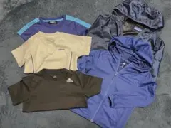adidas Tシャツ5点セット　サッカー用にも