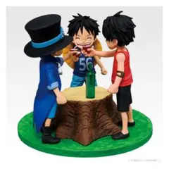 ワンピース　一番くじ　Revible Moment　A賞　エース　サボ　ルフィ