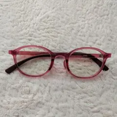 JINS SCREEN KIDS ブルーライトカットメガネ PCメガネ ピンク