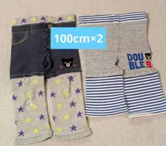 【ミキハウス】DOUBLE.B レギンス 2点セット