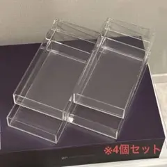【無印良品】 アクリルトレー × 4個セット