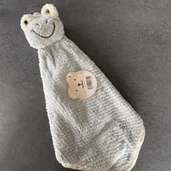 【未使用】カエル　ループ付ドレスタオル 保育園 幼稚園