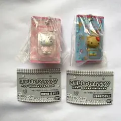 HELLO KITTY パッケージミニチュアコレクション 日焼け キルト 2点