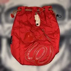 M・U SPORTS nylon drawstring bag
