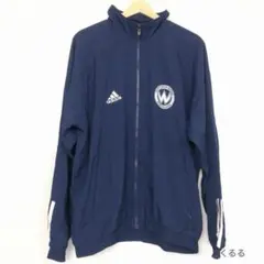 adidas アディダス トラックジャケット ナイロンジャケット ネイビー