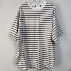 no.1836新品Avail ボーダー ポケットチュニックTシャツのサムネイル