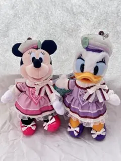 【東京ディズニーランド】パルパルーザ ミニーマウス デイジー ぬいぐるみバッジ