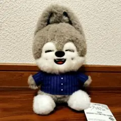 SKZOO スキズ ふわふわボアパジャマぬいぐるみ ウルフチャン GiGO限定
