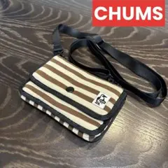 CHUMS ショルダーバッグ ボーダー柄 ミニバッグのサムネイル