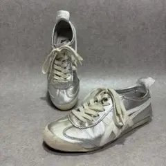Onitsuka Tiger Mexico66 Silver Leather