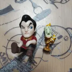 美女と野獣　肩ズン　ガストンとルミエール フィギュアセット