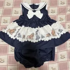 バースデー cottoli ブルマスーツ 80cm
