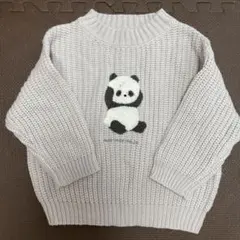 パンダ　ニット100cm
