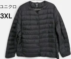 UNIQLO ユニクロ パフテック コンパクトジャケット 黒 ブラック 3XL