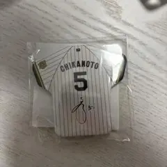 阪神タイガース近本光司サイン入りユニフォームバッチ