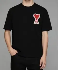 Jプロフ見てください(アミパリ)ハートロゴ Tシャツ ブラック Jプロフ見てください(アミパリ)ハートロゴ Tシャツ ブラック - メルカリ