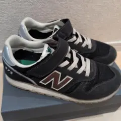 【中古品】New Balance 373 キッズスニーカー 22cm