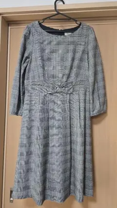 Couture brooch チェック柄 ワンピース 40