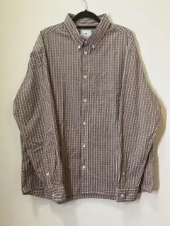 H&M 長袖 シャツ　チェック　エイチアンドエム