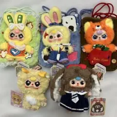 babythree ベビスリー　スマホポーチ　ぬいぐるみセット