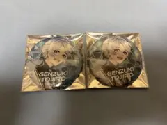 にじさんじ VΔLZ2周年記念 ランダム缶バッジ 弦月藤士郎 2点セット