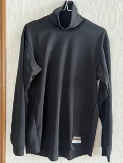 DESCENTE 野球タートルネックアンダーシャツM黒長袖