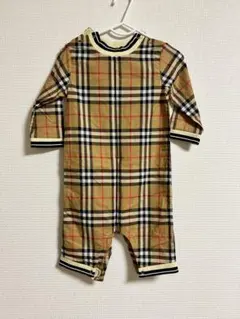 Burberry チェック柄ロンパース　12m