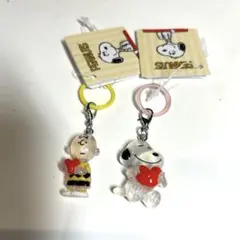 スヌーピー チャーリーブラウン ミニチャーム　めじるし☆
