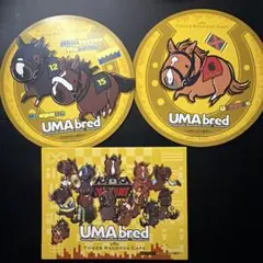 【非売品】umabred×タワレコ　コースター、ステッカー