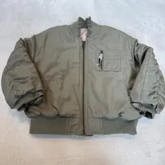 BREEZE ブリーズ 女の子 バックギャザーMA1 中綿入り 110cm