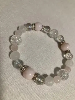 数珠　ローズクォーツ