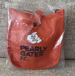 ⭐️新品未使用⭐️PEARLY GATES F.C. ポーチ オレンジ非売品のサムネイル