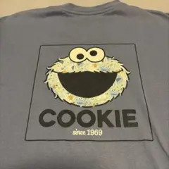 SESAME STREET クッキーモンスター Tシャツ 半袖 ブルー
