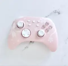 Mytrix Switch ワイヤレスコントローラー 桜柄 ピンク