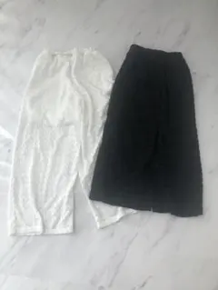 UNIQLO 新品未使用 レースのズボンパンツ