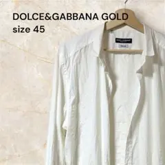 DOLCE&GABBANA GOLD ドルチェ＆ガッバーナ 白シャツ 45のサムネイル