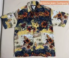 Arizona Jean Company 半袖シャツ 花柄 総柄 Mのサムネイル