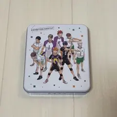 ハイキュー原画展　キャラクター缶