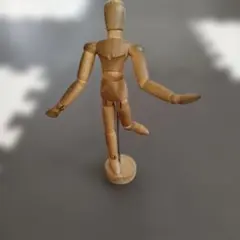 나무 드로잉 인형 15.5cm (소) 이동식