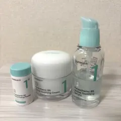 ナンバーズイン1番 スージングセラム・スージングクリーム・スキンパウダーセット