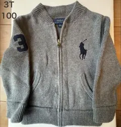 Polo by Ralph Lauren ジップアップカーディガン　100cm