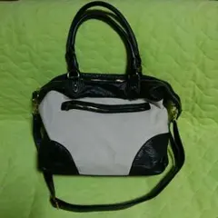 値下げ☆モノトーンバッグ