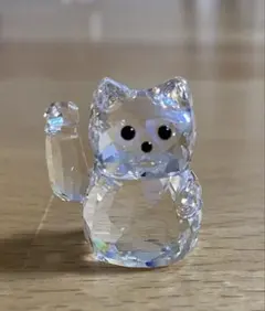 SWAROVSKI スワロフスキー アメリカンショートヘア 猫 置物 - メルカリ
