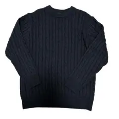 【美品】センスオブプレイス　アーバンリサーチ　ケーブルニットセーター　M