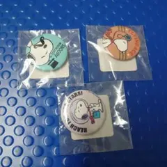 スヌーピー　　缶バッチ　セット